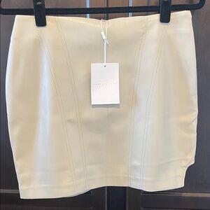 Endless Rose Beige Mini Skirt
